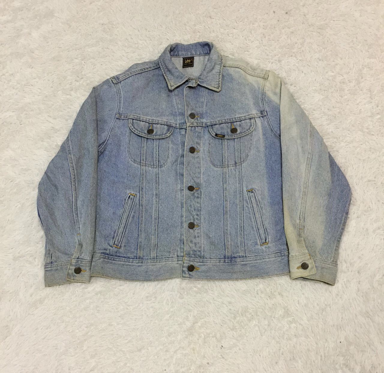 Lee Vintage lee denim jacket faded Size US M / EU 48-50 / 2 - 8 Thumbnail