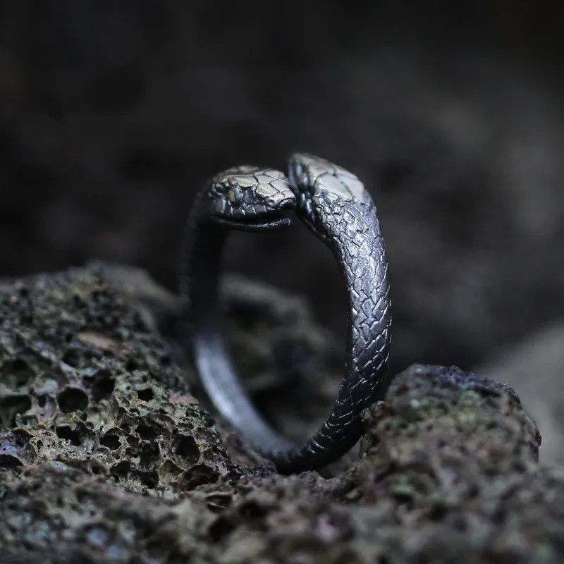 Jewelry Snake Adjustable Ring Size ONE SIZE - 1 Thumbnail