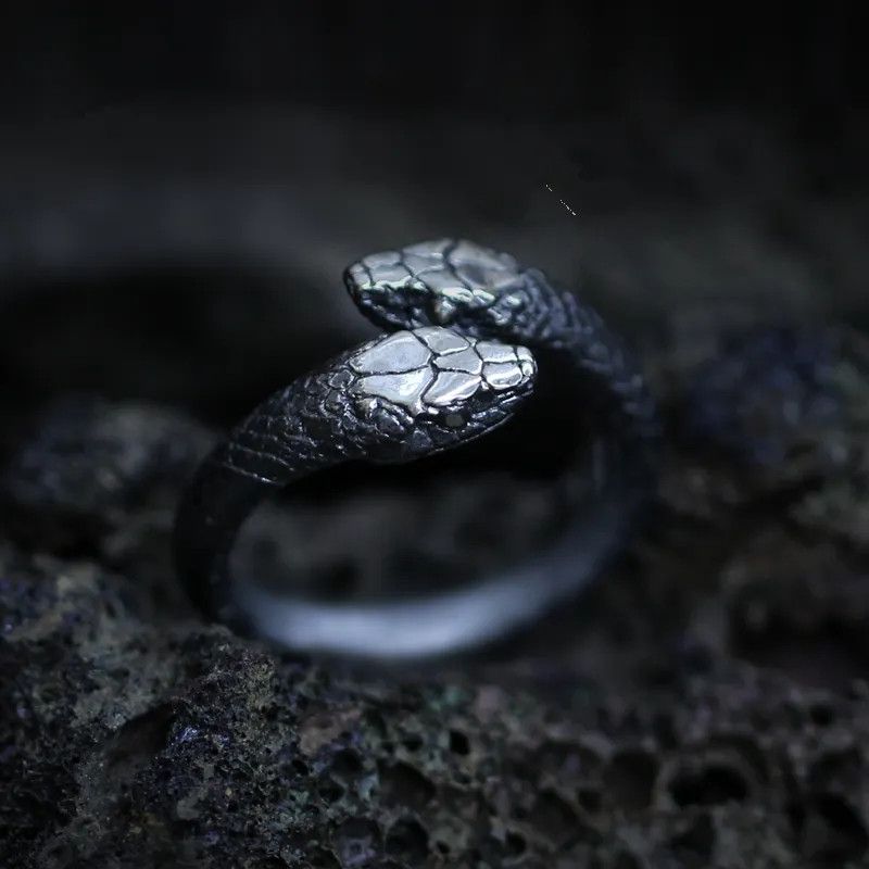 Jewelry Snake Adjustable Ring Size ONE SIZE - 2 Thumbnail