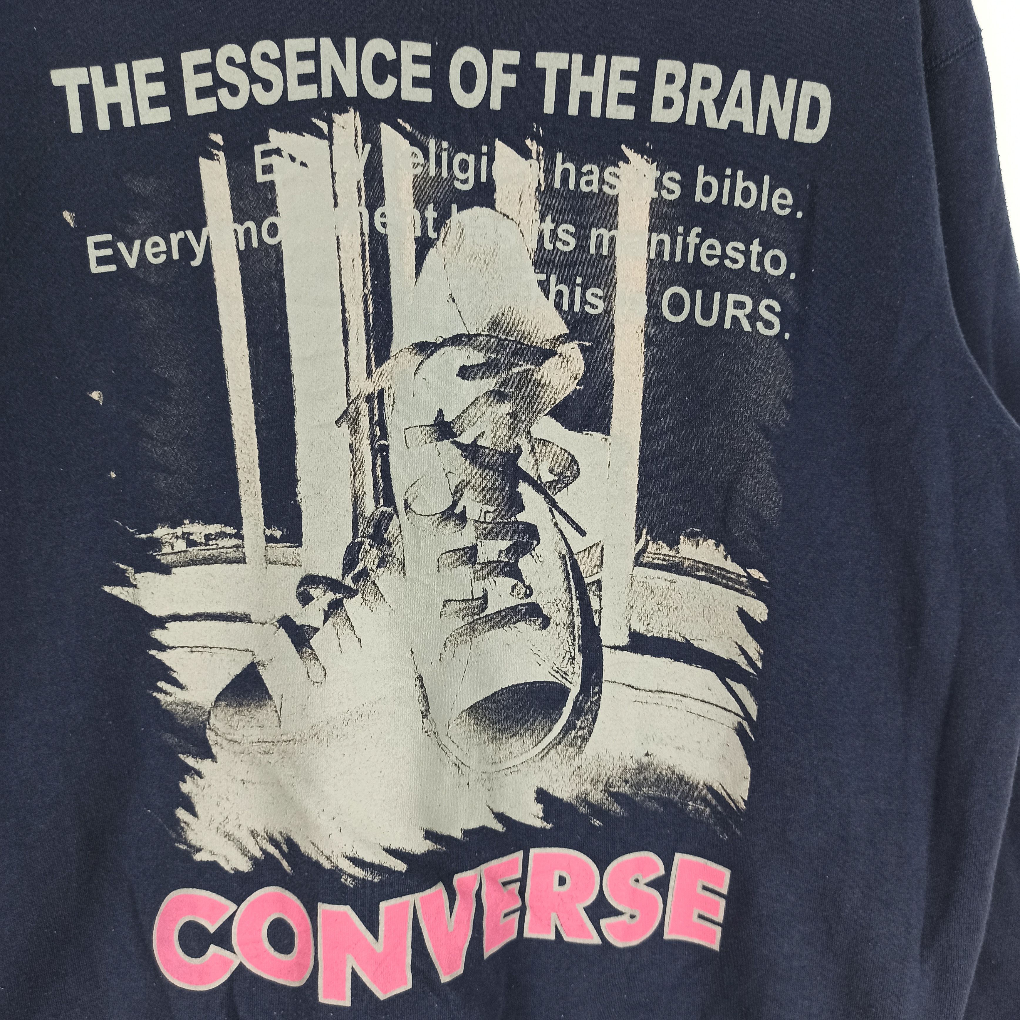 Converse Vintage Converse Big Printed Design Sweatshirt Size US L / EU 52-54 / 3 - 2 Thumbnail