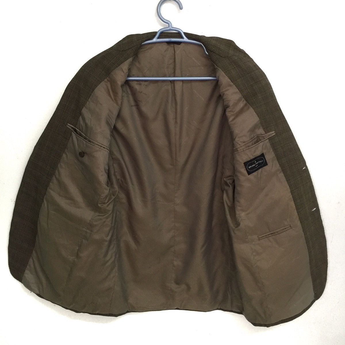 Bruno Piattelli × Japanese Brand Italian Designer Bruno Piatelli Roma Wool Blazer Size 38L - 6 Thumbnail