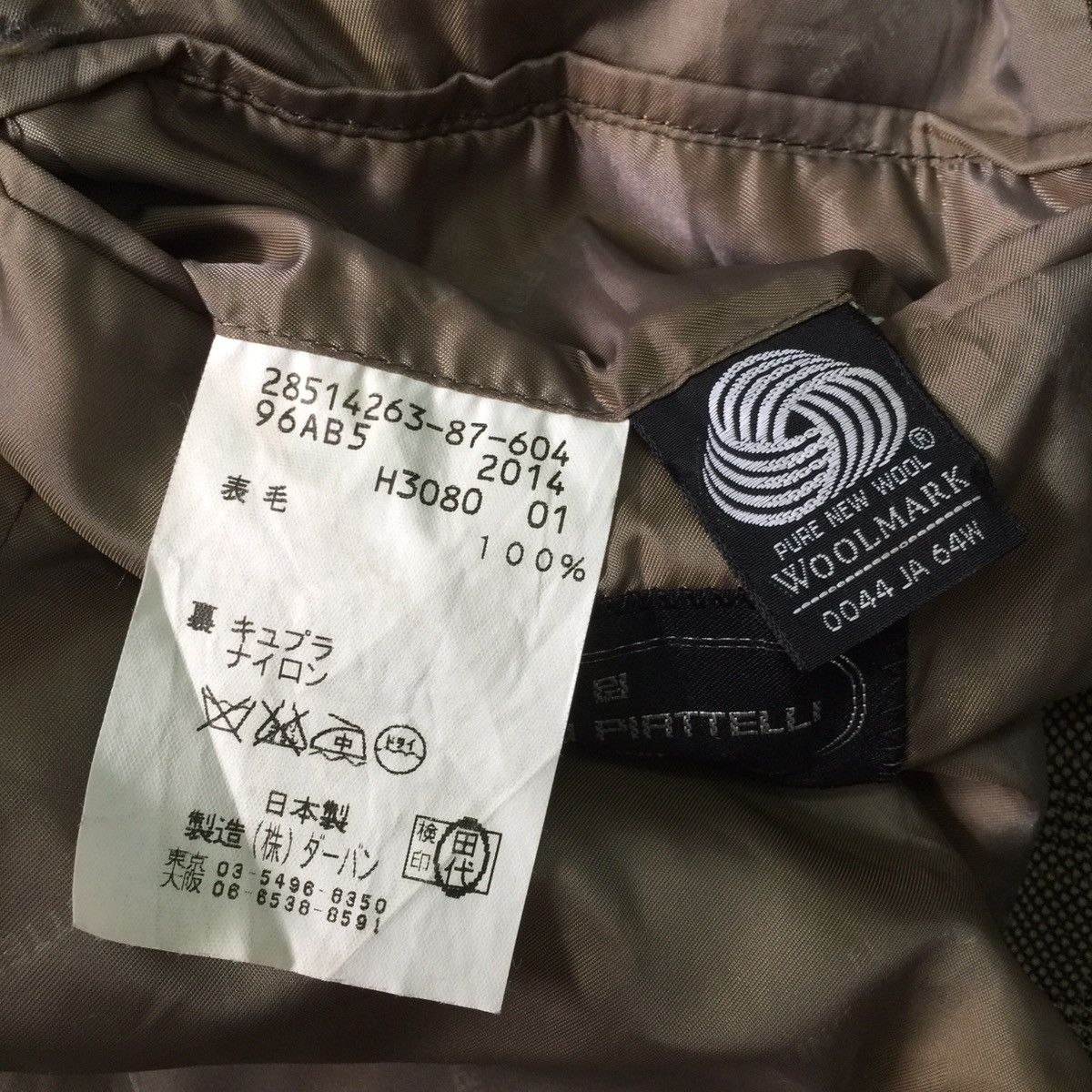 Bruno Piattelli × Japanese Brand Italian Designer Bruno Piatelli Roma Wool Blazer Size 38L - 11 Thumbnail