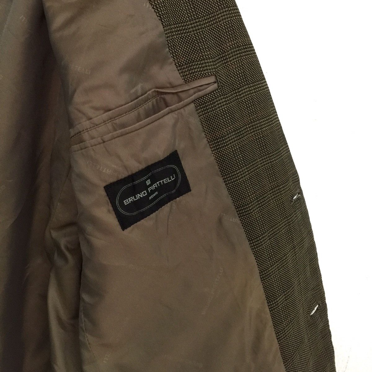 Bruno Piattelli × Japanese Brand Italian Designer Bruno Piatelli Roma Wool Blazer Size 38L - 12 Thumbnail