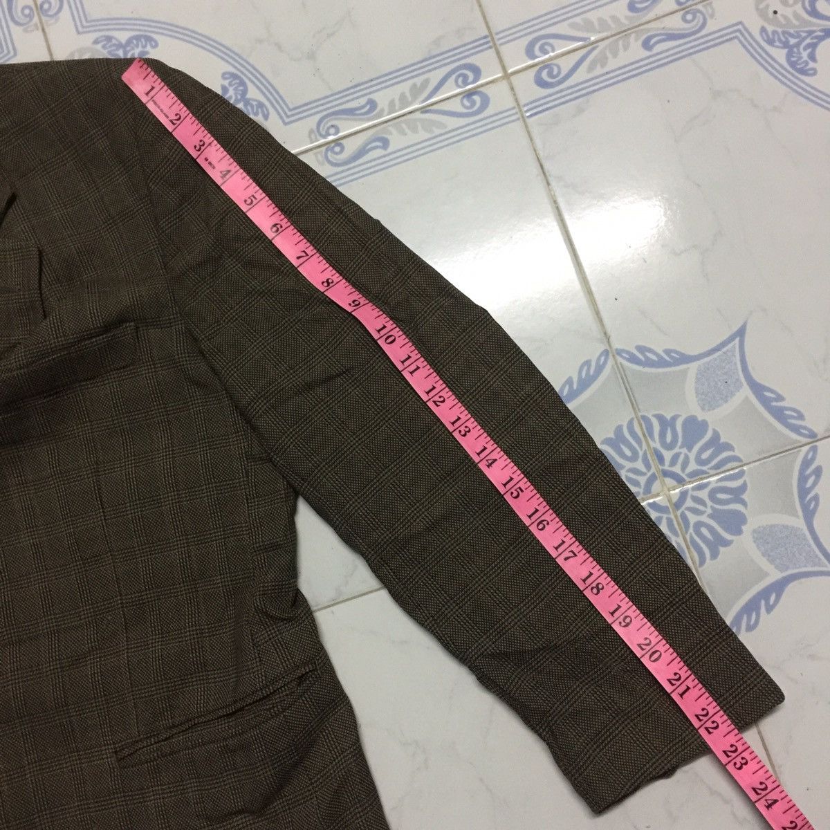 Bruno Piattelli × Japanese Brand Italian Designer Bruno Piatelli Roma Wool Blazer Size 38L - 15 Thumbnail