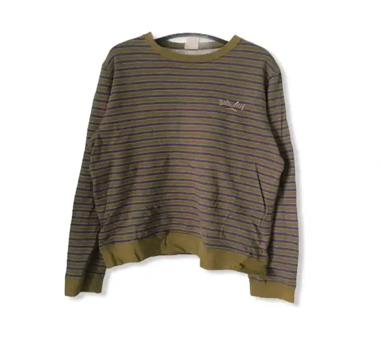 Vintage Bad Boy Small Logo Stripe Sweatshirts Size S / US 4 / IT 40 - 1 Thumbnail