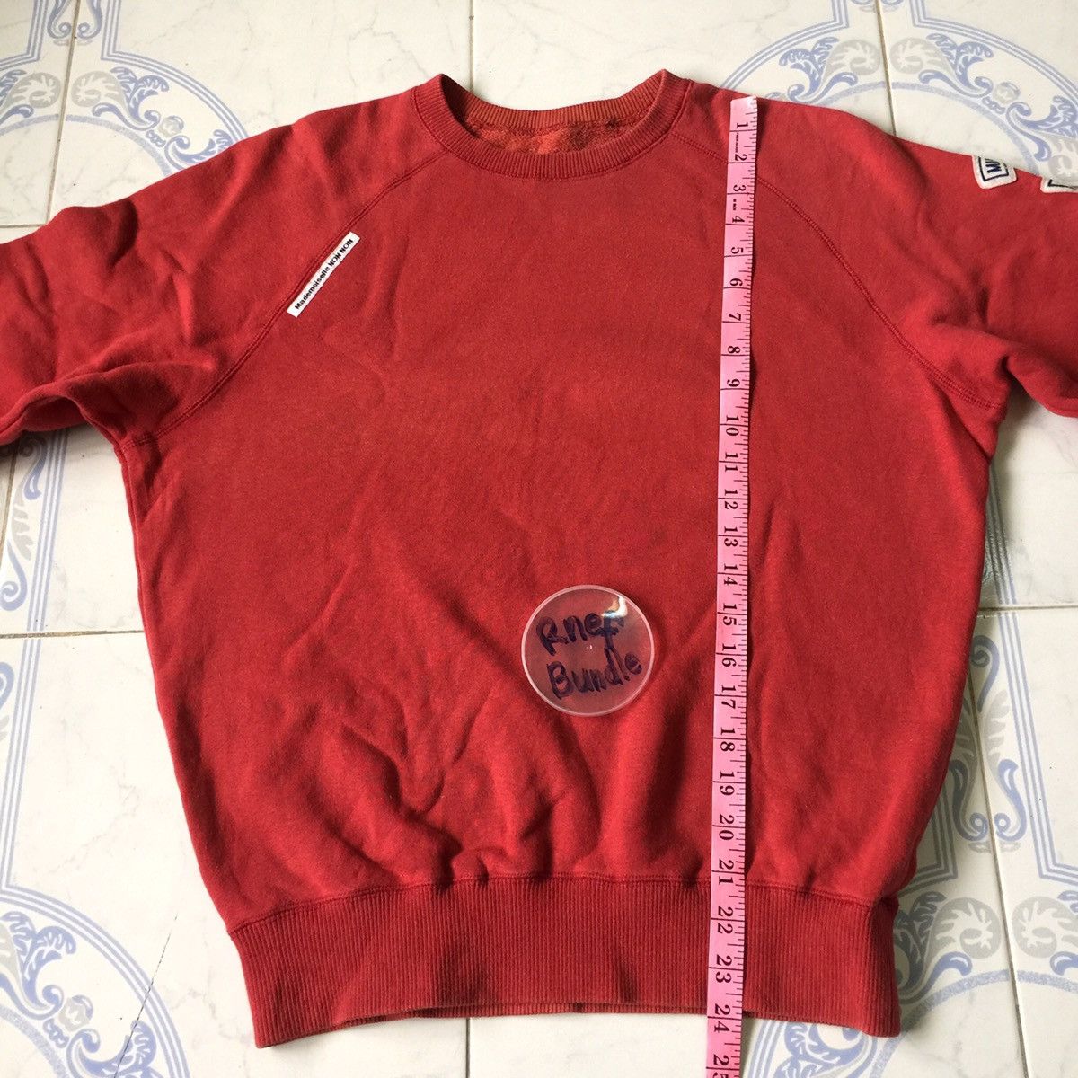Mademoiselle Non Non Mademoiselle Non Non Sweatshirt Big Spell Out Size US L / EU 52-54 / 3 - 11 Thumbnail