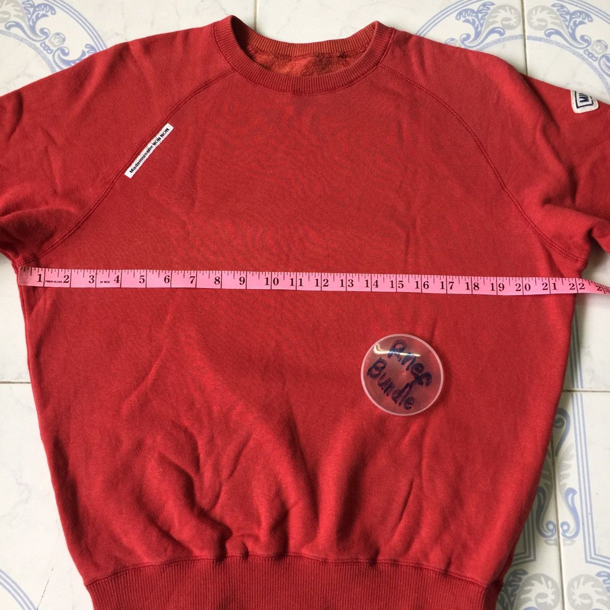 Mademoiselle Non Non Mademoiselle Non Non Sweatshirt Big Spell Out Size US L / EU 52-54 / 3 - 9 Thumbnail