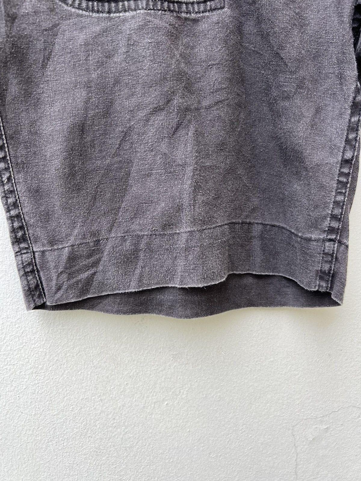 N.Hoolywood N. Hoolywood Japan Sun Faded Black Linen Short Pant Size US 32 / EU 48 - 3 Thumbnail