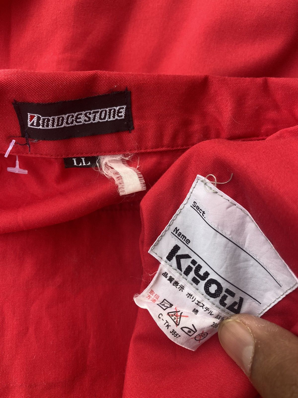 Vintage Vintage BRIDGESTONE Coverall Suit Racing Motorsport Team Size US 38 / EU 54 - 9 Thumbnail