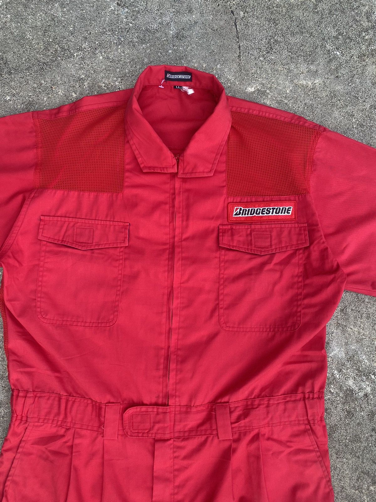Vintage Vintage BRIDGESTONE Coverall Suit Racing Motorsport Team Size US 38 / EU 54 - 6 Thumbnail