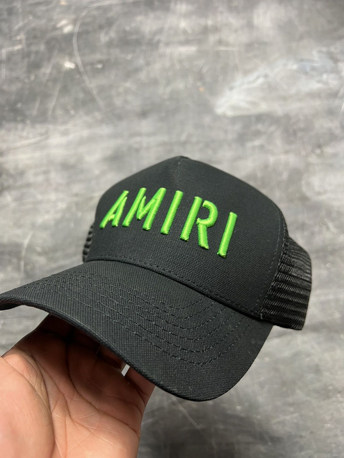 Amiri Amiri Embroidered Stencil Trucker Hat Size ONE SIZE - 3 Thumbnail