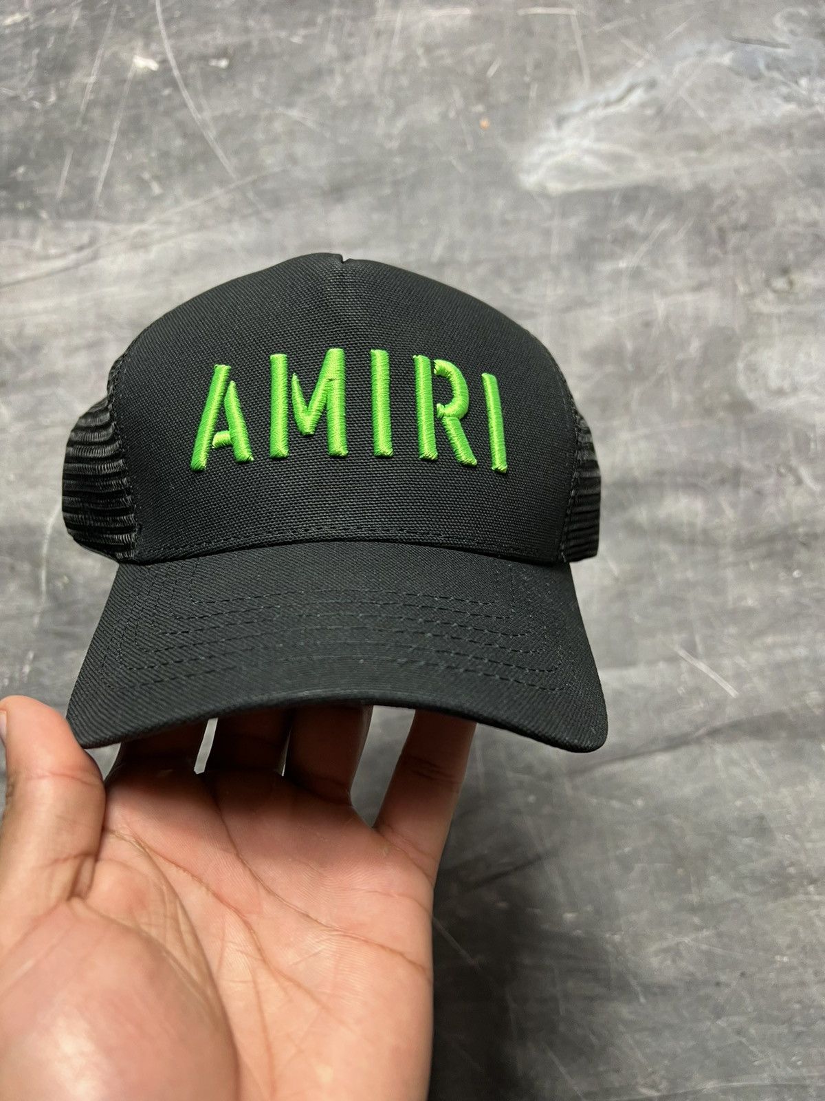 Amiri Amiri Embroidered Stencil Trucker Hat Size ONE SIZE - 2 Thumbnail