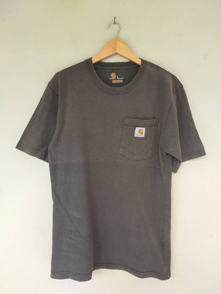 Carhartt Carhart Faded single pocket T Size US M / EU 48-50 / 2 - 1 Thumbnail
