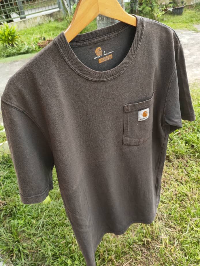 Carhartt Carhart Faded single pocket T Size US M / EU 48-50 / 2 - 3 Thumbnail