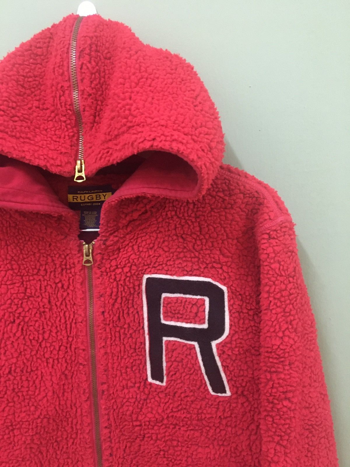 Ralph Lauren RALPH LAUREN RUGBY-FLEECE EMBROIDERY RL LOGO ZIPPER HOODIES Size US XS / EU 42 / 0 - 4 Thumbnail