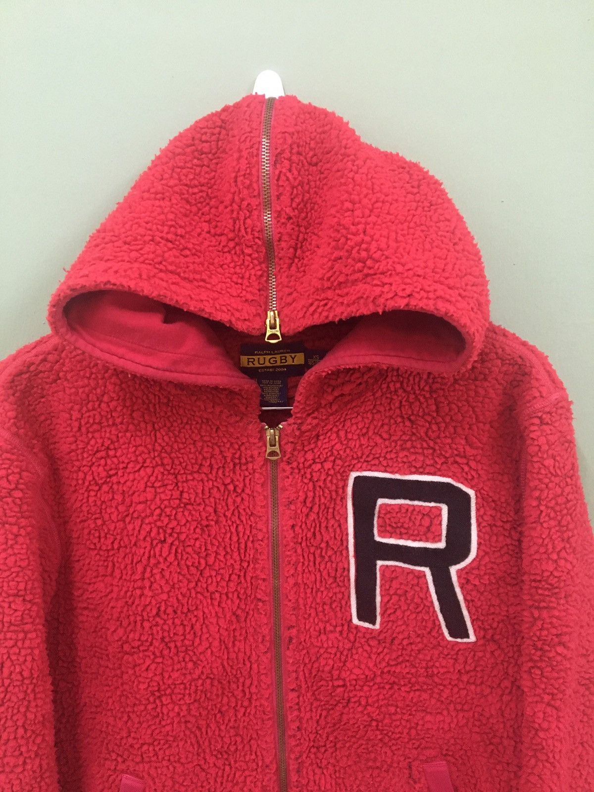 Ralph Lauren RALPH LAUREN RUGBY-FLEECE EMBROIDERY RL LOGO ZIPPER HOODIES Size US XS / EU 42 / 0 - 2 Thumbnail