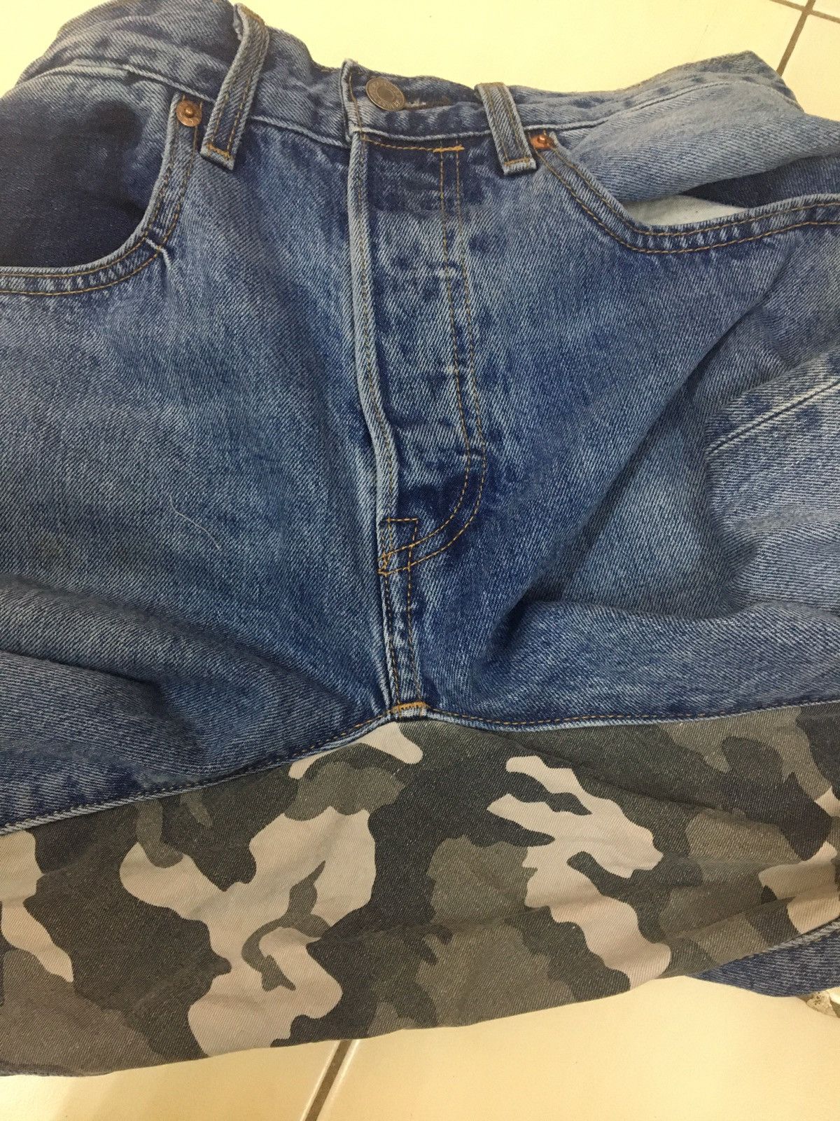 Levi's LEVI’S CRAFTED ALTER TAPERED FIT CAMO CROTCH JEANS Size US 31 - 10 Thumbnail