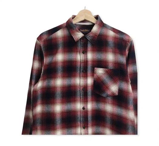 Flannel Purples & Yellow Plaid Tartan Flannel Shirt Size US M / EU 48-50 / 2 - 4 Thumbnail