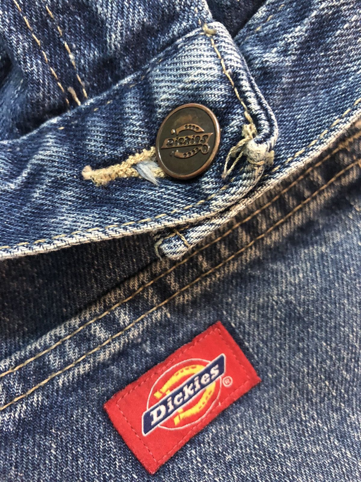 Dickies DICKIES - CARPENTER TECH WEAR DENIM CARGO Size US 34 / EU 50 - 10 Thumbnail