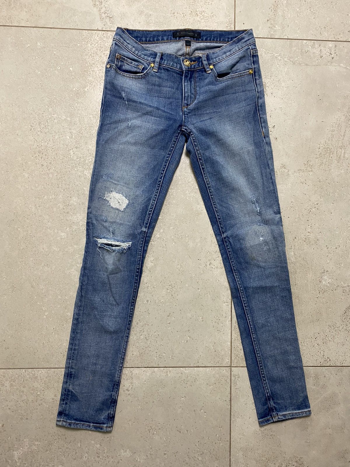 Juicy Couture × Juicy Couture Jeans × Vintage Juicy Couture Blue Jeans Size US 26 / EU 42 - 2 Thumbnail