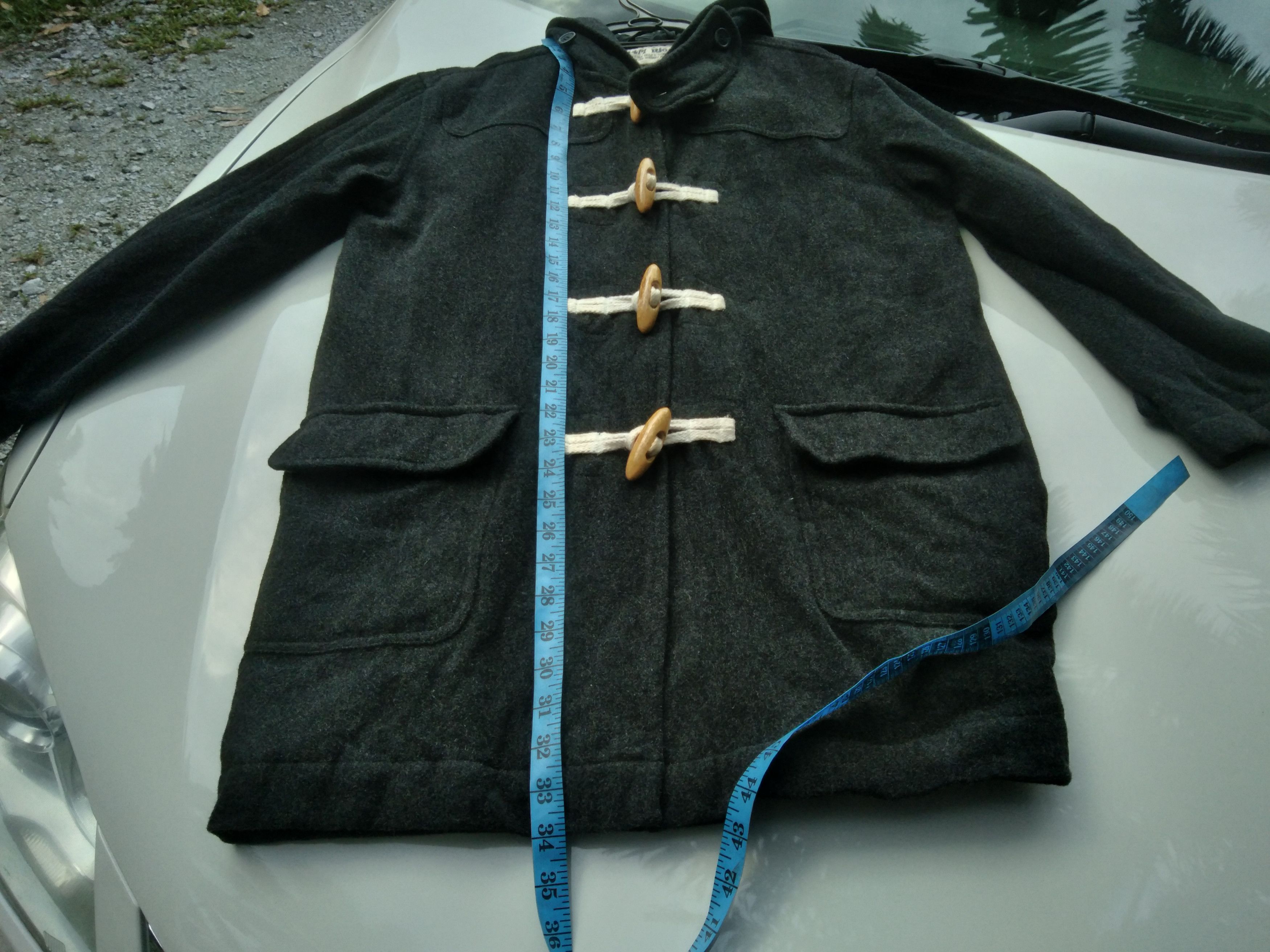 Japanese Brand 24/7 RIDE WOOL DUFFLE COAT Size US M / EU 48-50 / 2 - 7 Thumbnail
