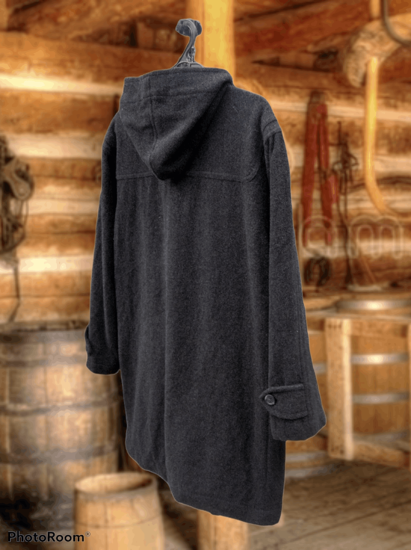 Japanese Brand 24/7 RIDE WOOL DUFFLE COAT Size US M / EU 48-50 / 2 - 6 Thumbnail