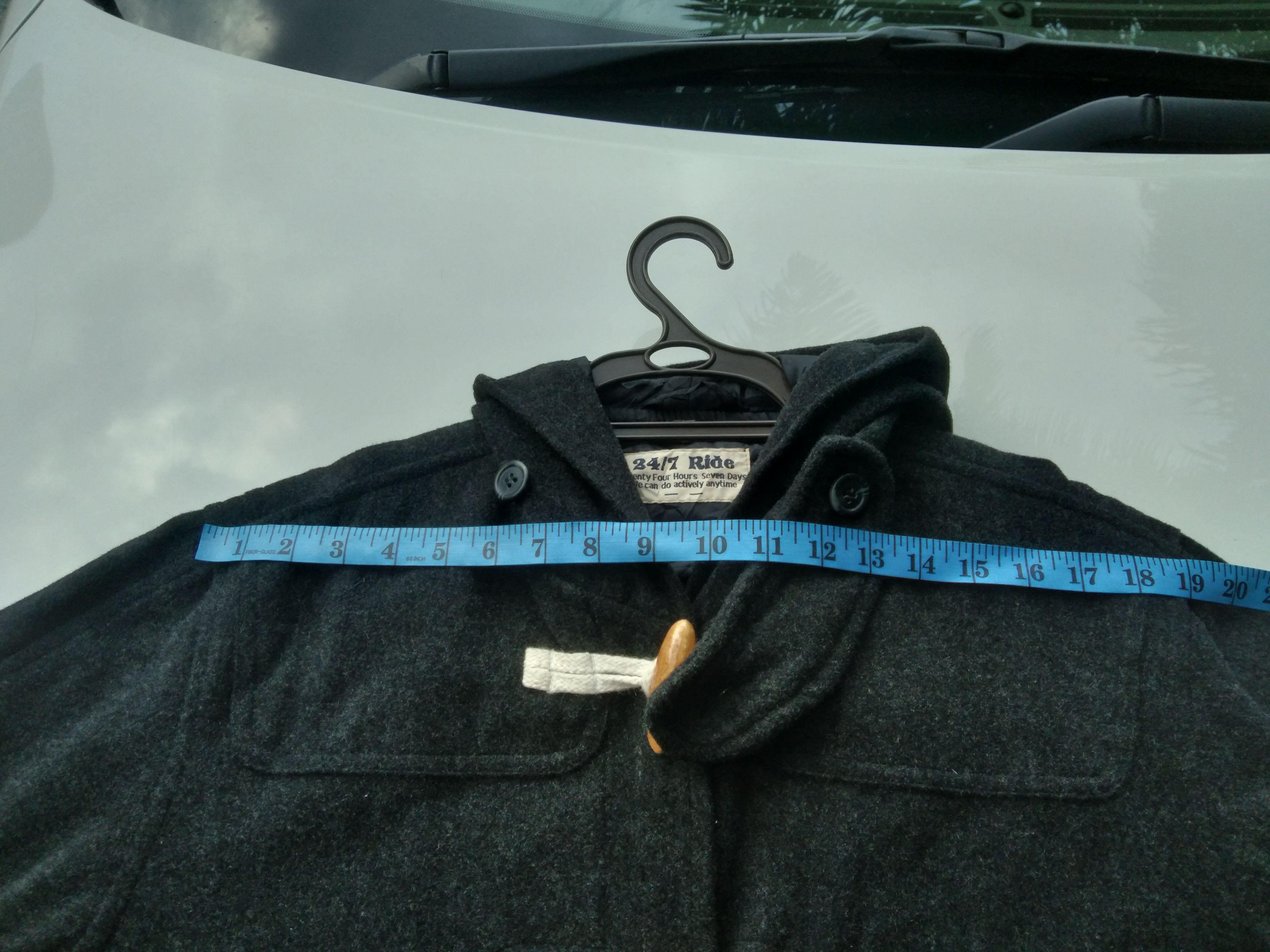 Japanese Brand 24/7 RIDE WOOL DUFFLE COAT Size US M / EU 48-50 / 2 - 10 Thumbnail