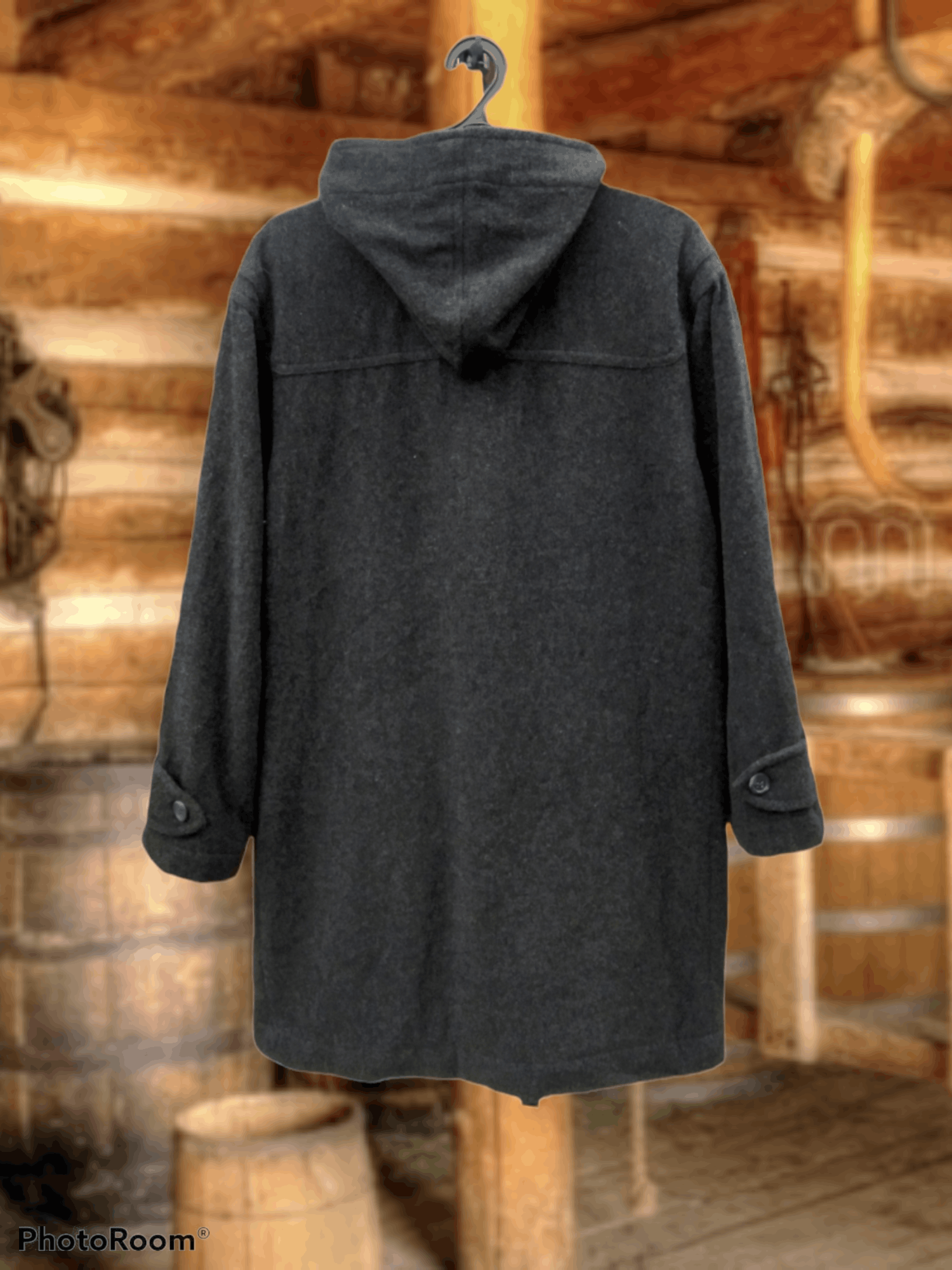 Japanese Brand 24/7 RIDE WOOL DUFFLE COAT Size US M / EU 48-50 / 2 - 5 Thumbnail
