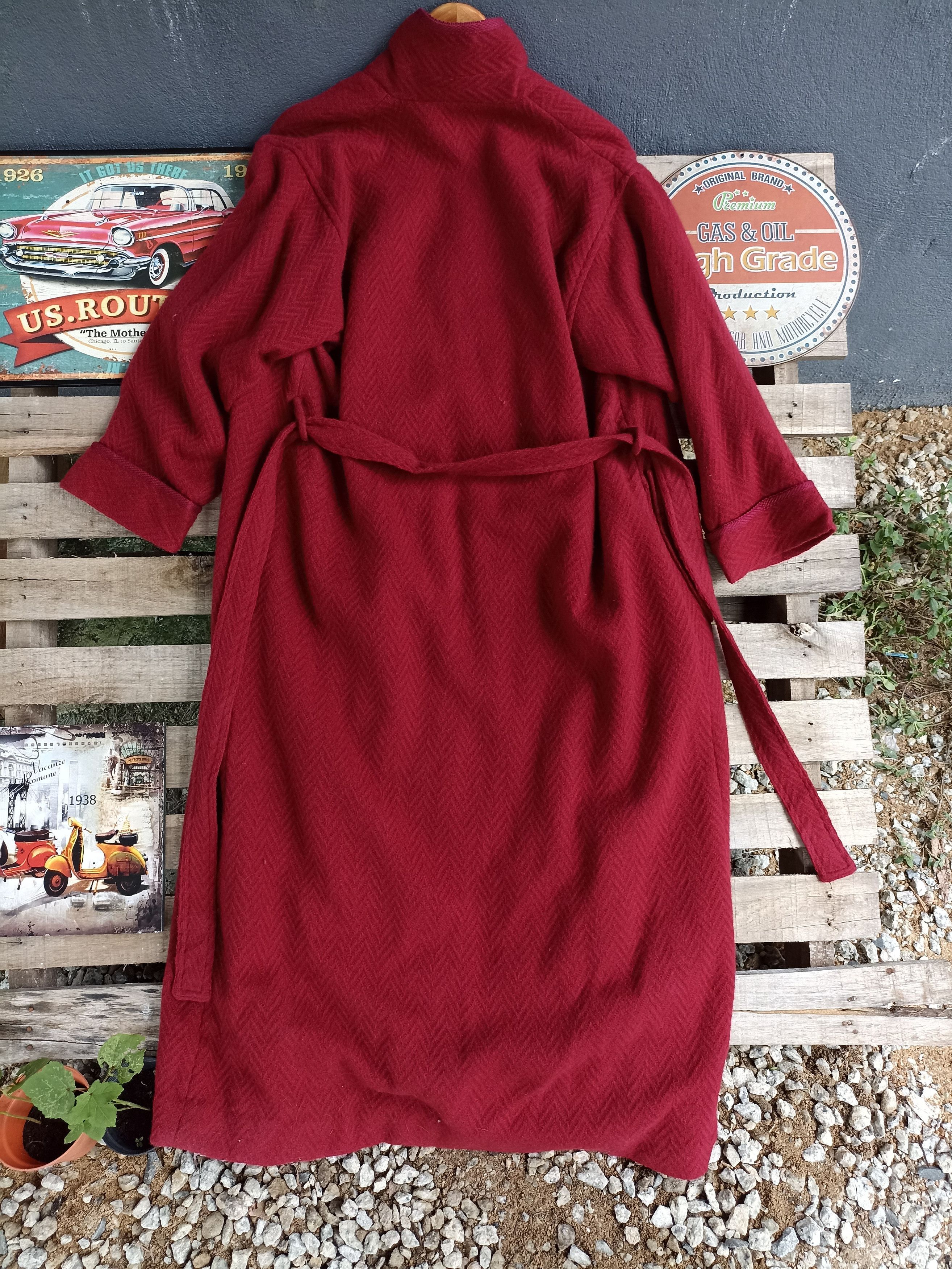 Emanuel Ungaro × Ungaro Paris Emanuel Ungaro Wool Gown Robe Size US L / EU 52-54 / 3 - 3 Thumbnail