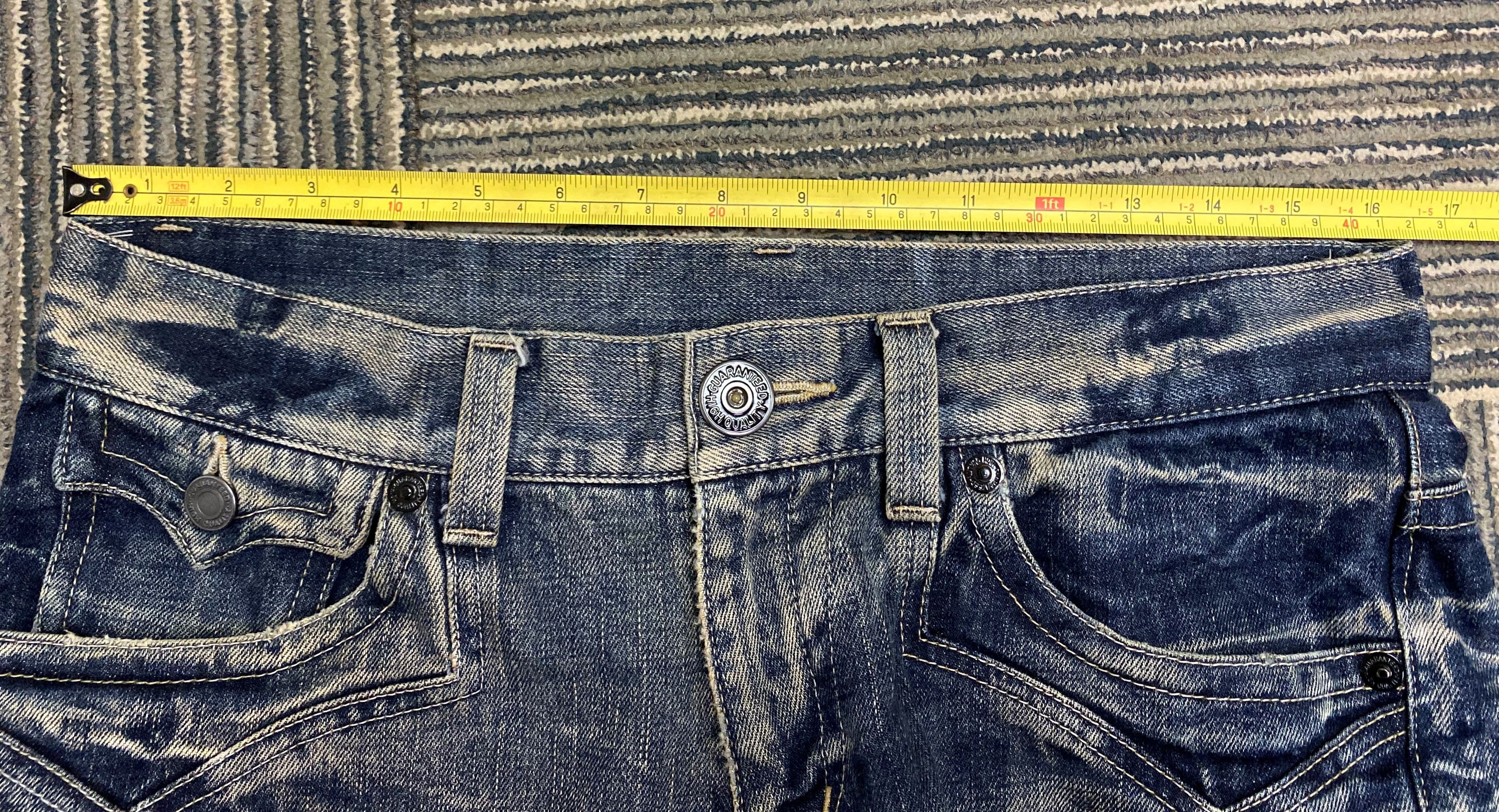 Distressed Denim RATTLE TRAP flare Distressed Wash denim Made in Japan ...