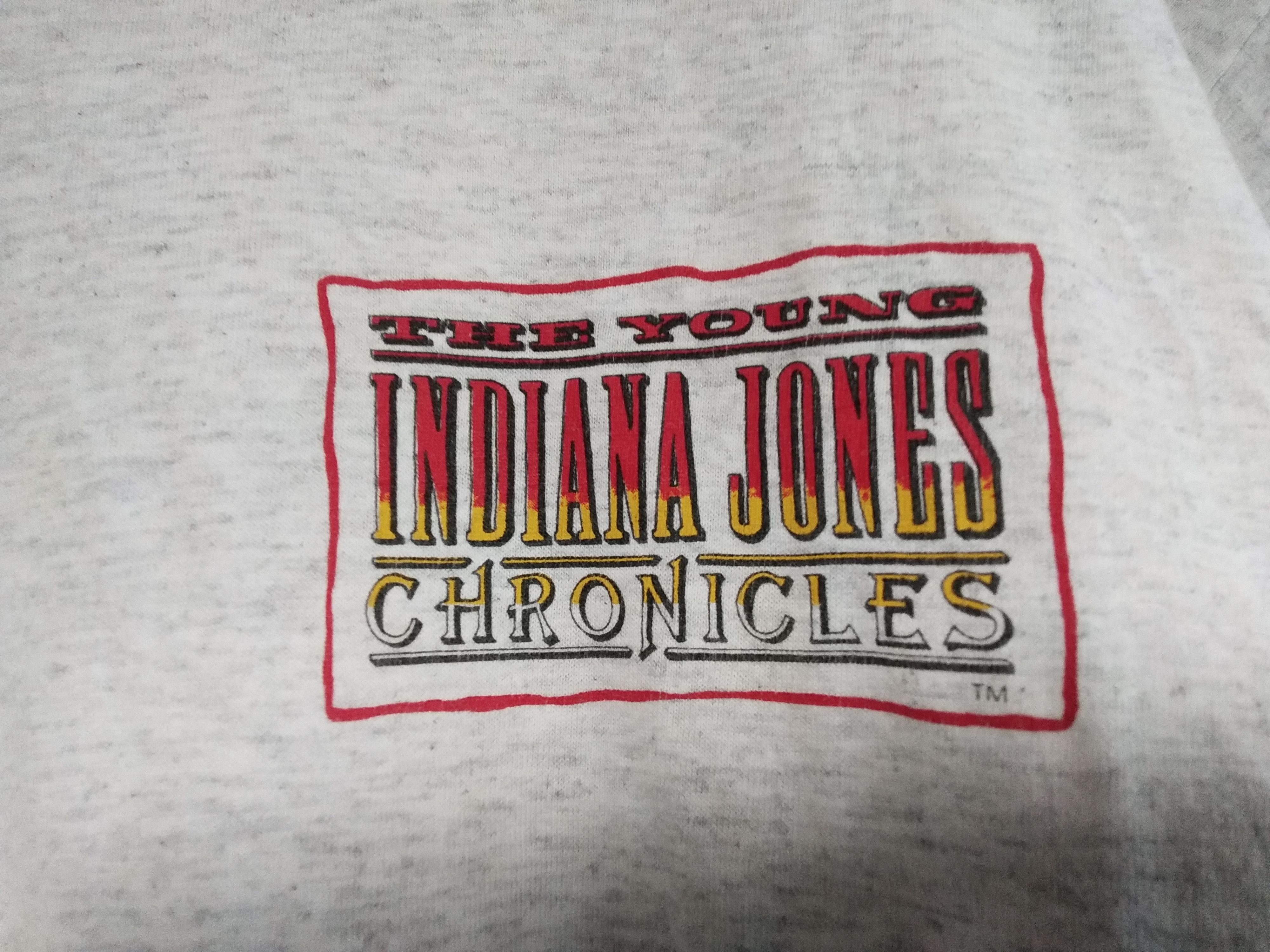 Vintage Vintage 90’s The Young Indiana Jones Chronicles t-shirt Size US XL / EU 56 / 4 - 2 Thumbnail