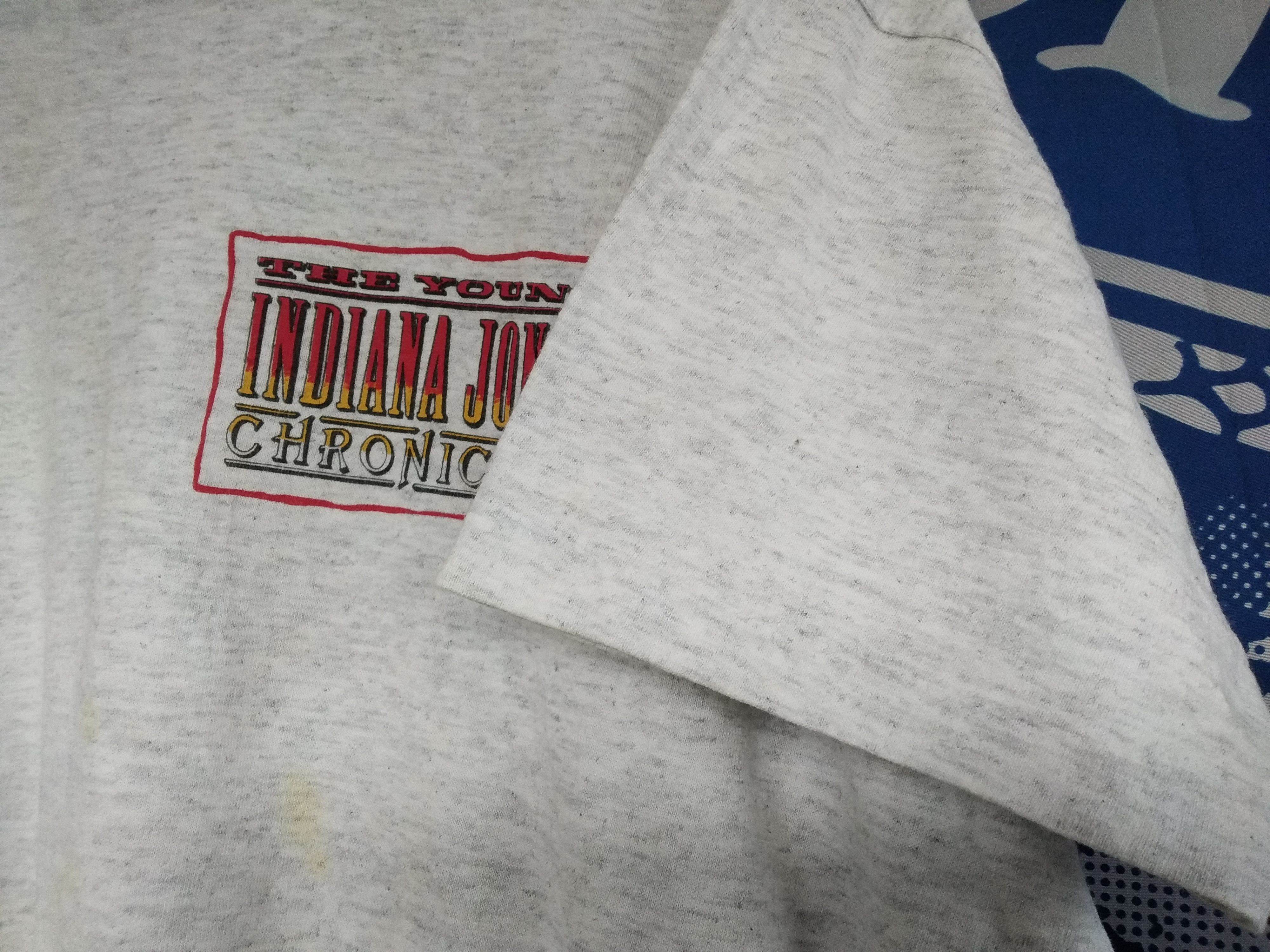 Vintage Vintage 90’s The Young Indiana Jones Chronicles t-shirt Size US XL / EU 56 / 4 - 9 Thumbnail