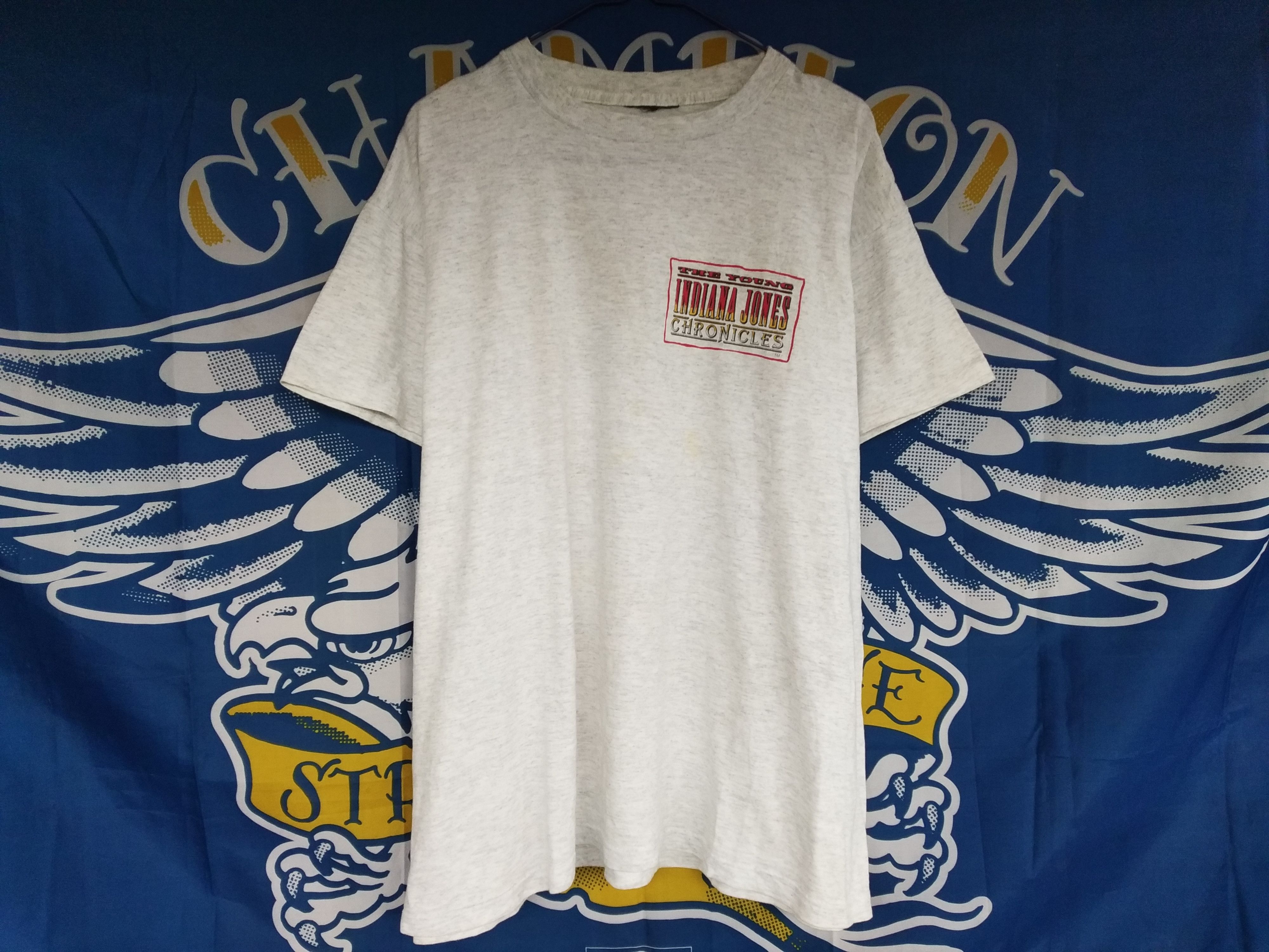 Vintage Vintage 90’s The Young Indiana Jones Chronicles t-shirt Size US XL / EU 56 / 4 - 1 Thumbnail