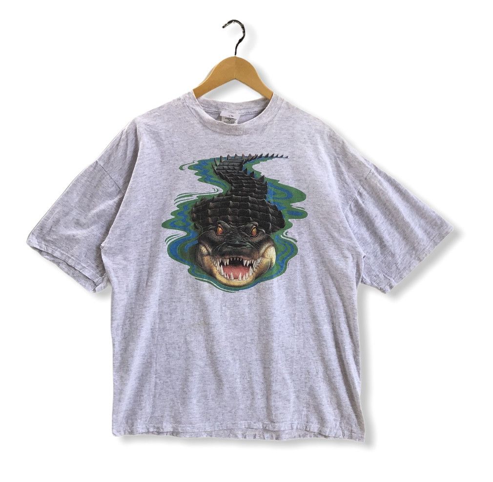 Jerzees × Vintage VINTAGE CROC TEE Size US XL / EU 56 / 4 - 1 Thumbnail
