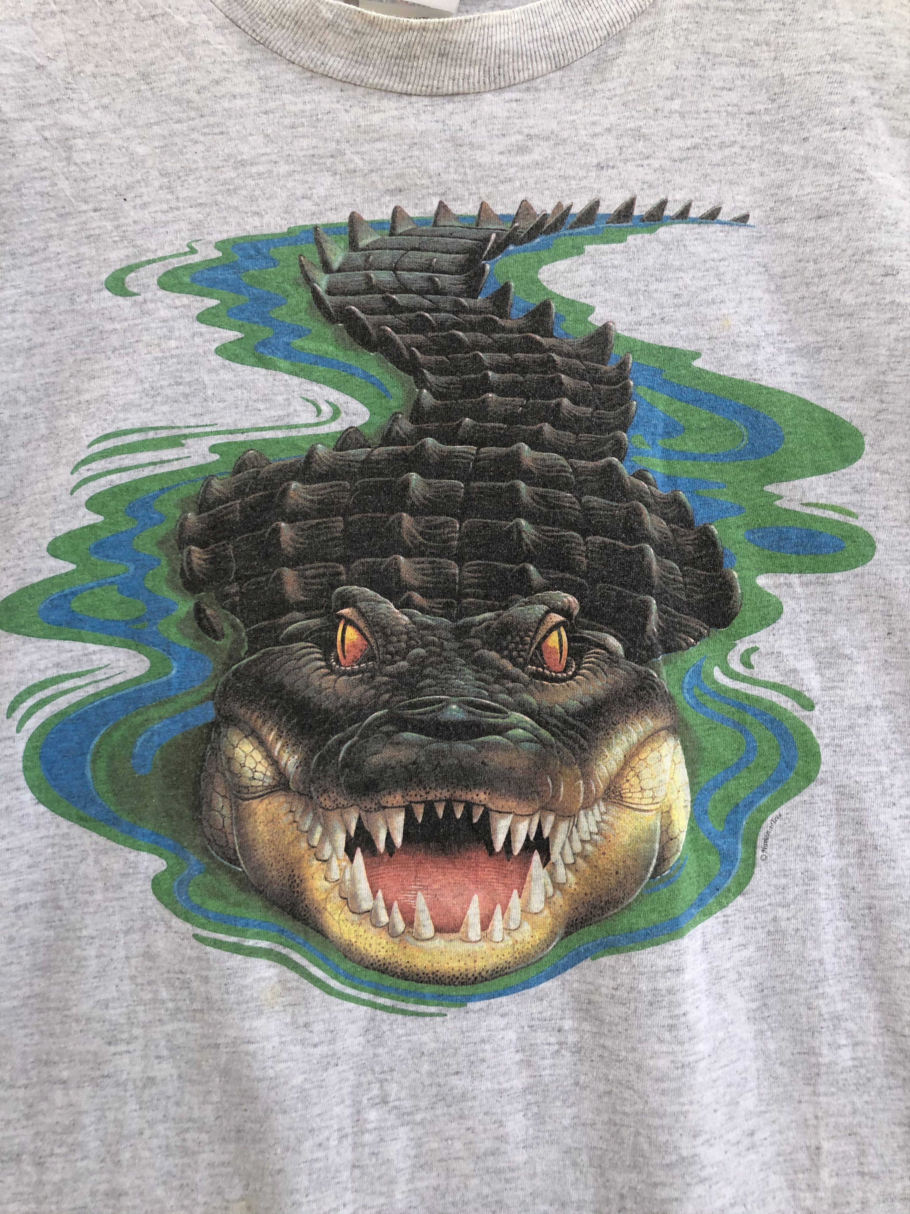Jerzees × Vintage VINTAGE CROC TEE Size US XL / EU 56 / 4 - 2 Thumbnail