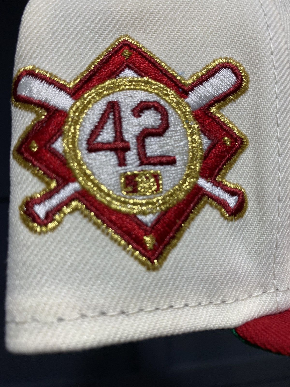 MLB Sz 7 1/8 - ‘Jackie Robinson’ Dodgers New Era Fitted Size ONE SIZE - 3 Thumbnail