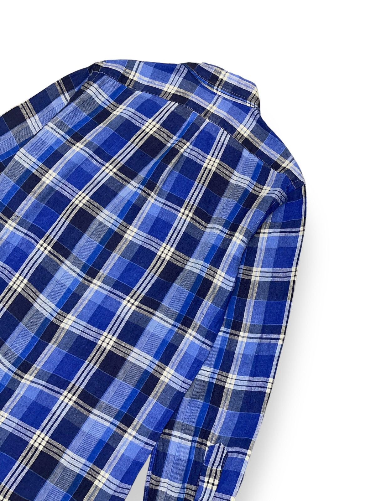 Polo Ralph Lauren Ralph Lauren Checkered Blue Flannel Shirt Size US S / EU 44-46 / 1 - 9 Thumbnail