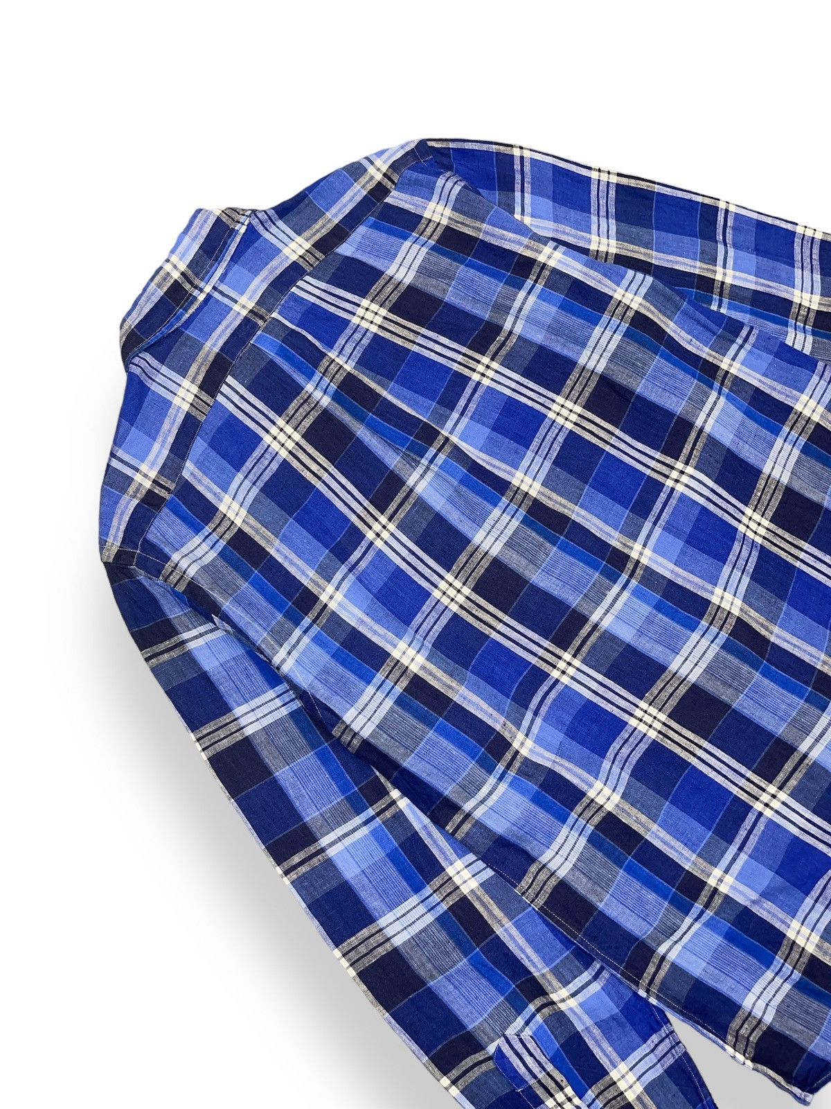 Polo Ralph Lauren Ralph Lauren Checkered Blue Flannel Shirt Size US S / EU 44-46 / 1 - 10 Thumbnail