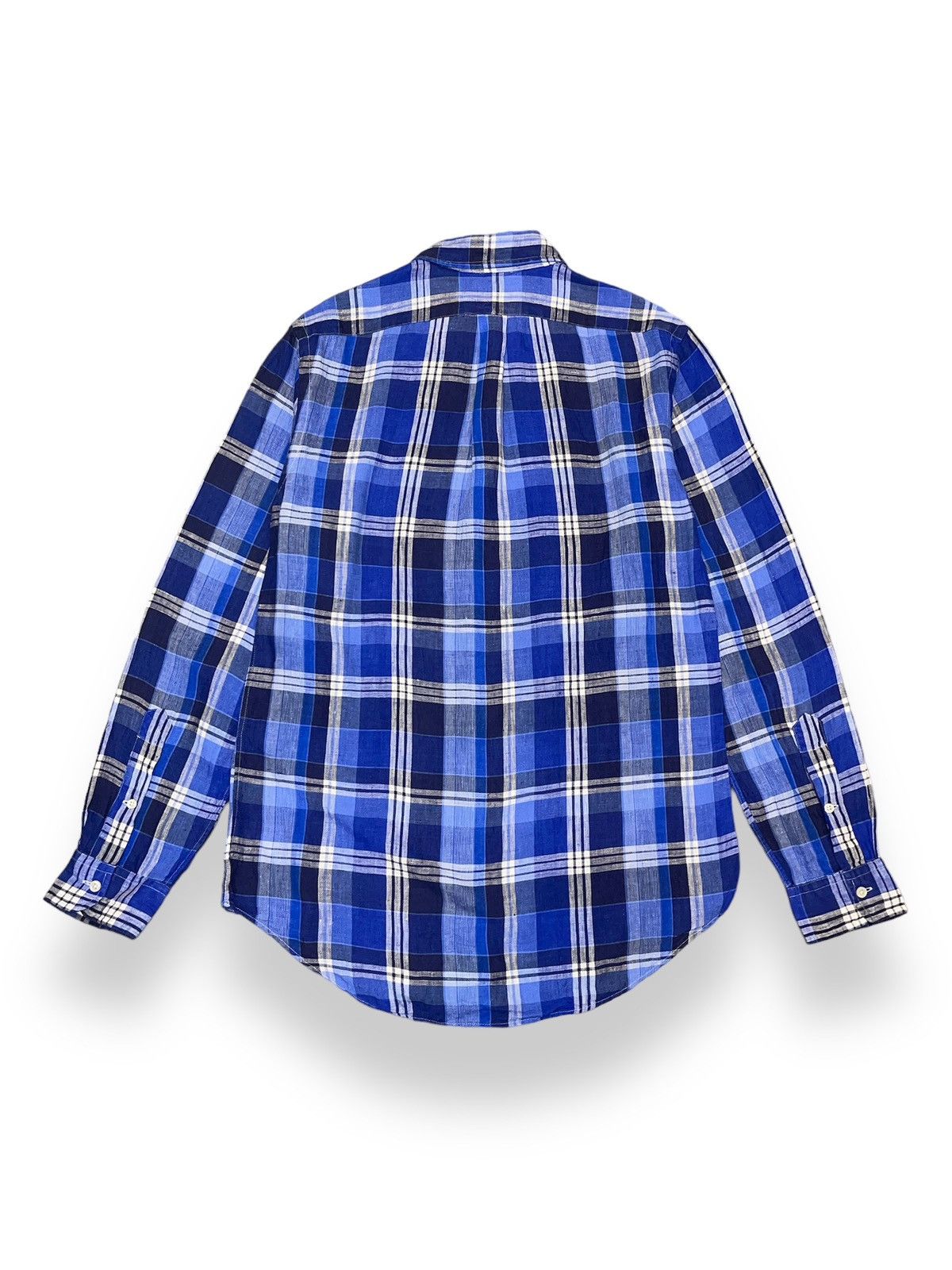 Polo Ralph Lauren Ralph Lauren Checkered Blue Flannel Shirt Size US S / EU 44-46 / 1 - 2 Thumbnail