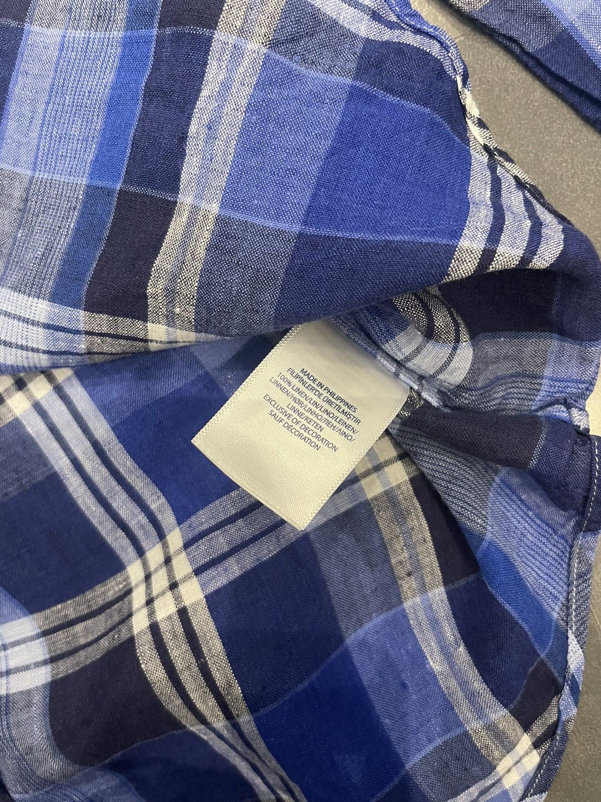 Polo Ralph Lauren Ralph Lauren Checkered Blue Flannel Shirt Size US S / EU 44-46 / 1 - 12 Thumbnail