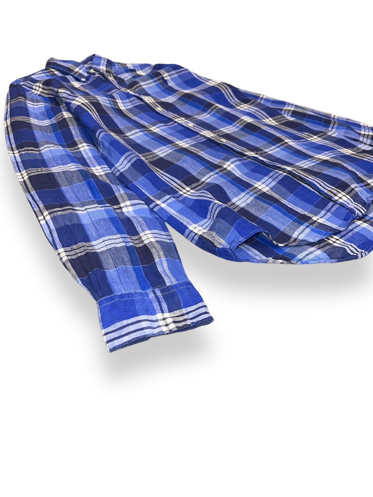 Polo Ralph Lauren Ralph Lauren Checkered Blue Flannel Shirt Size US S / EU 44-46 / 1 - 4 Thumbnail
