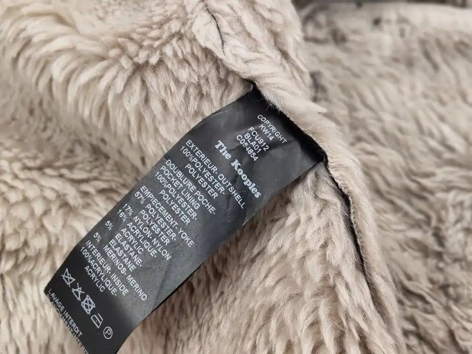 The Kooples The Kooples black with shearling effect women's Jacket Size S / US 4 / IT 40 - 9 Thumbnail