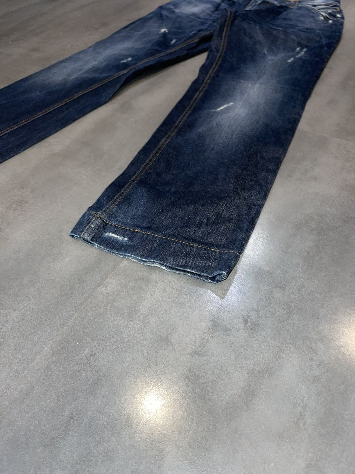 Dolce & Gabbana Dolce & Gabbana Distressed Denim Pants Size US 30 / EU 46 - 5 Thumbnail