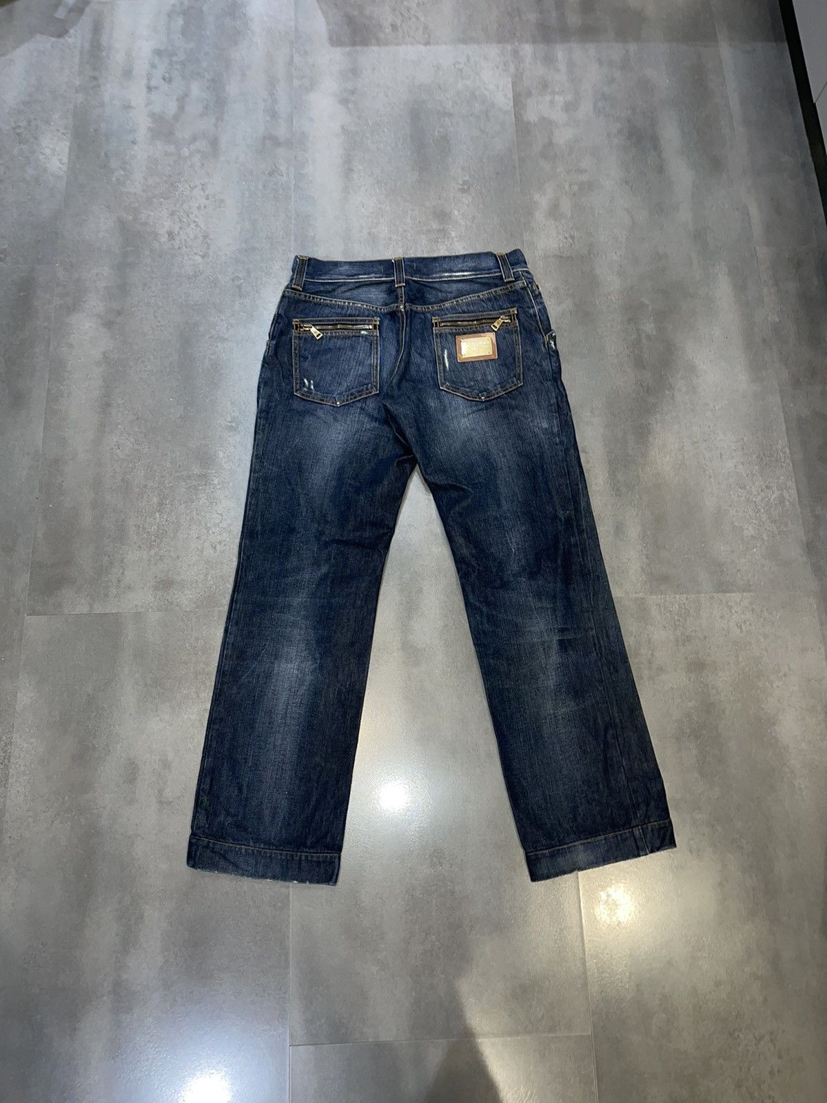 Dolce & Gabbana Dolce & Gabbana Distressed Denim Pants Size US 30 / EU 46 - 6 Thumbnail