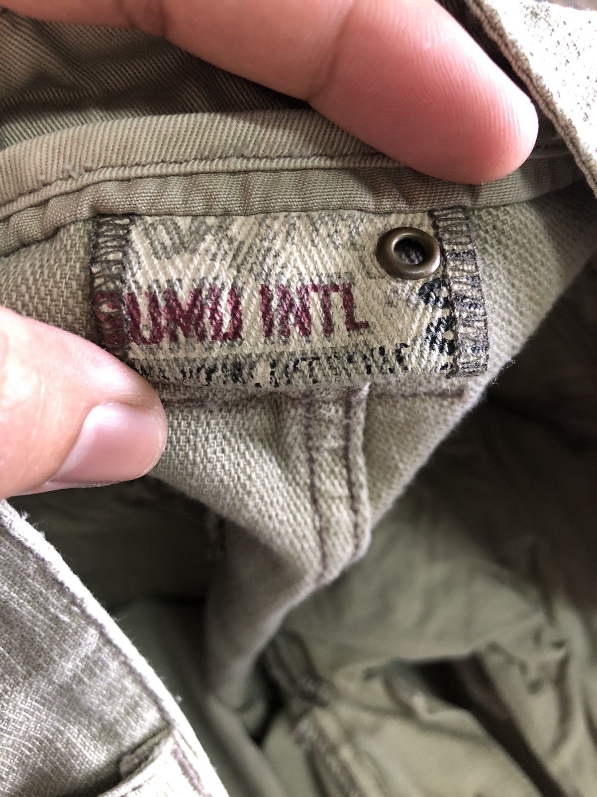 Vintage Vintage Sumu INTL Military Style Cargo Pants Size US 34 / EU 50 - 15 Thumbnail
