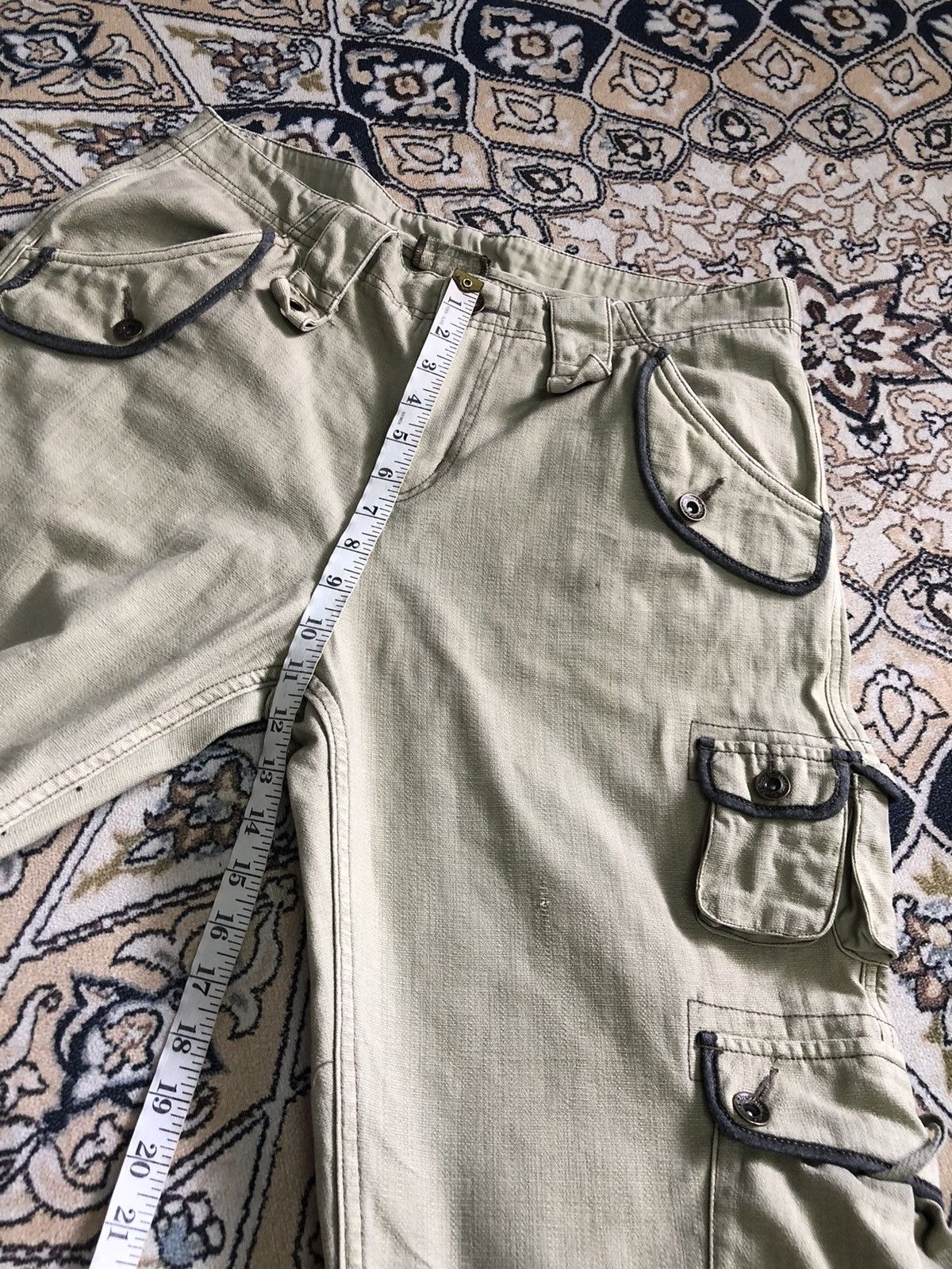 Vintage Vintage Sumu INTL Military Style Cargo Pants Size US 34 / EU 50 - 20 Thumbnail