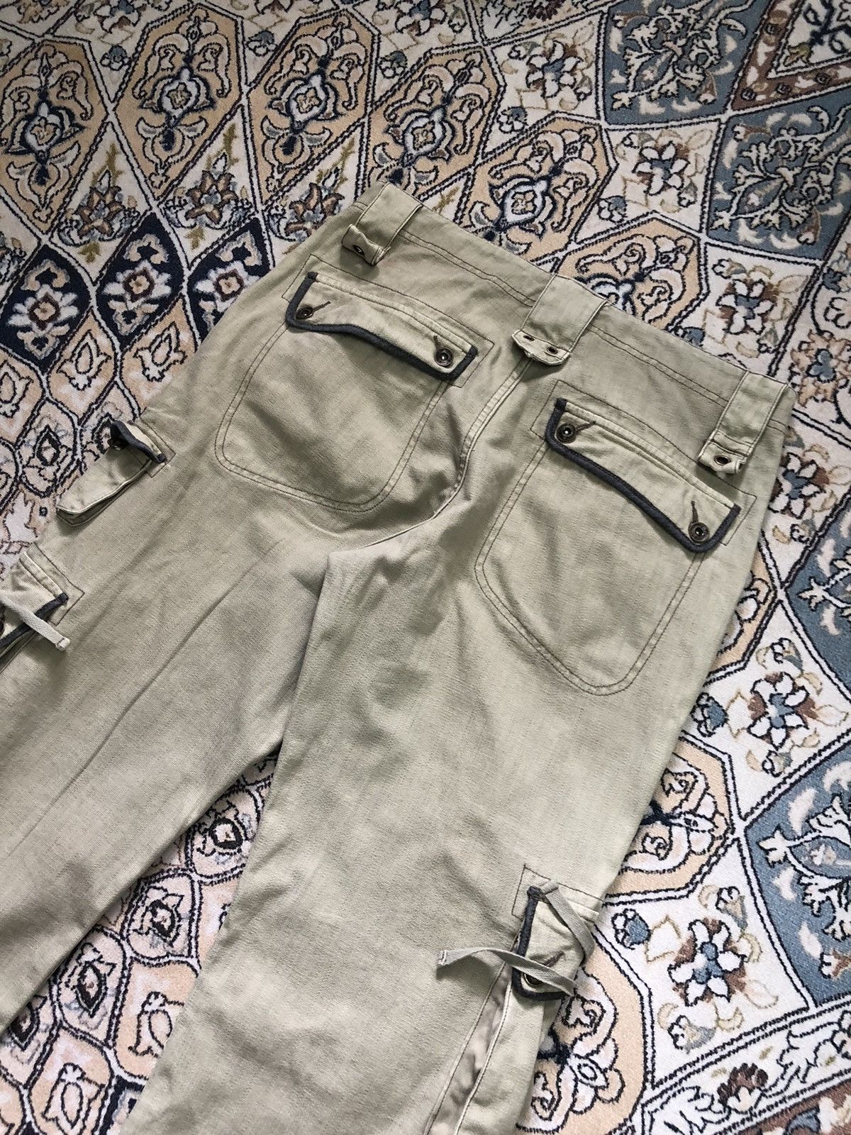 Vintage Vintage Sumu INTL Military Style Cargo Pants Size US 34 / EU 50 - 16 Thumbnail