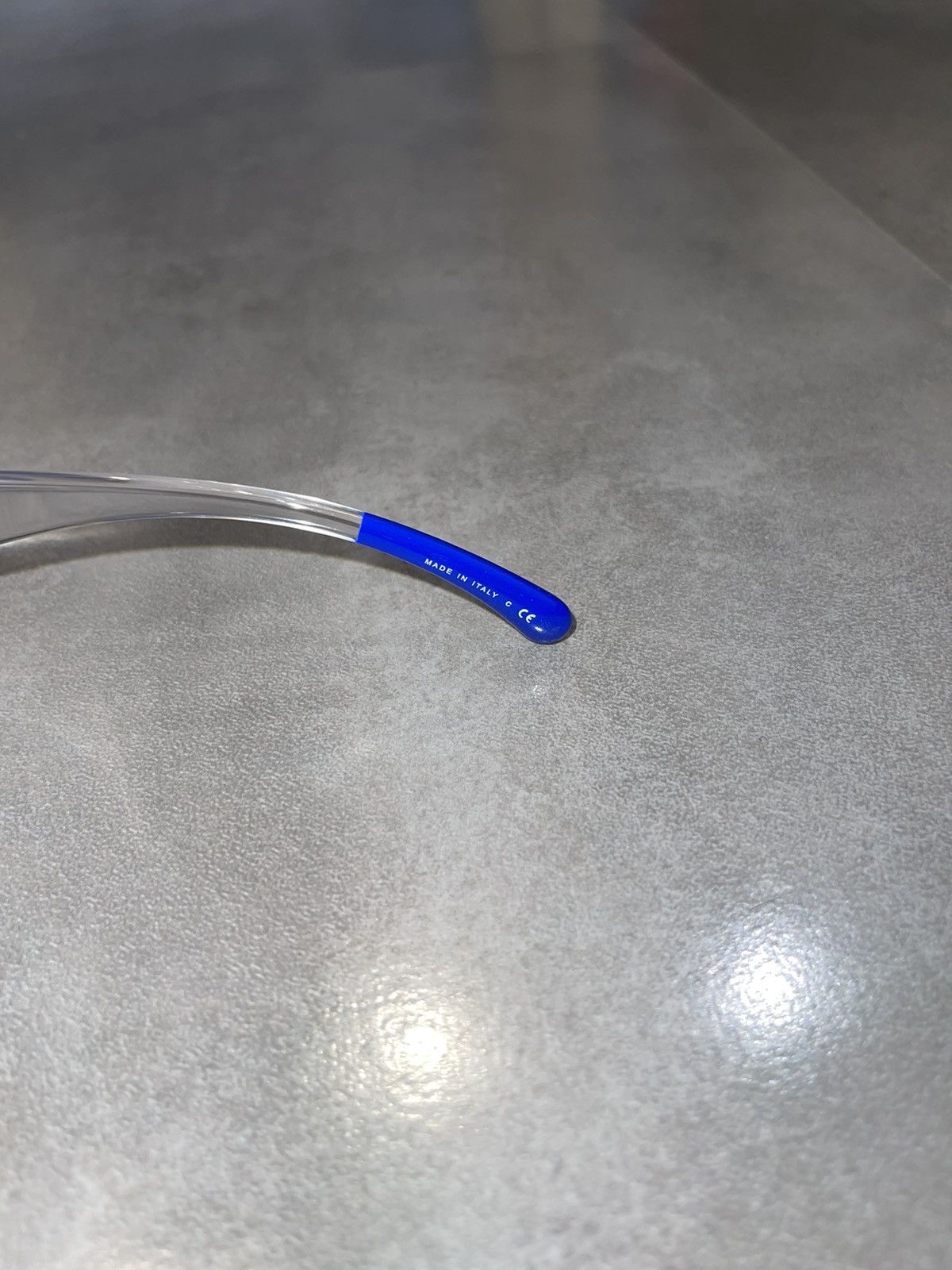 Chanel Chanel 5264 C.1445/S2 Blue Transparent Cobain Sunglasses Size ONE SIZE - 11 Thumbnail
