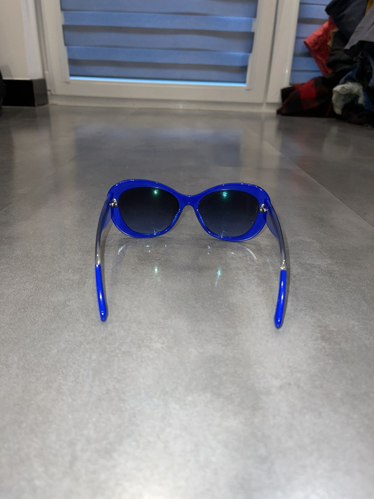Chanel Chanel 5264 C.1445/S2 Blue Transparent Cobain Sunglasses Size ONE SIZE - 8 Thumbnail