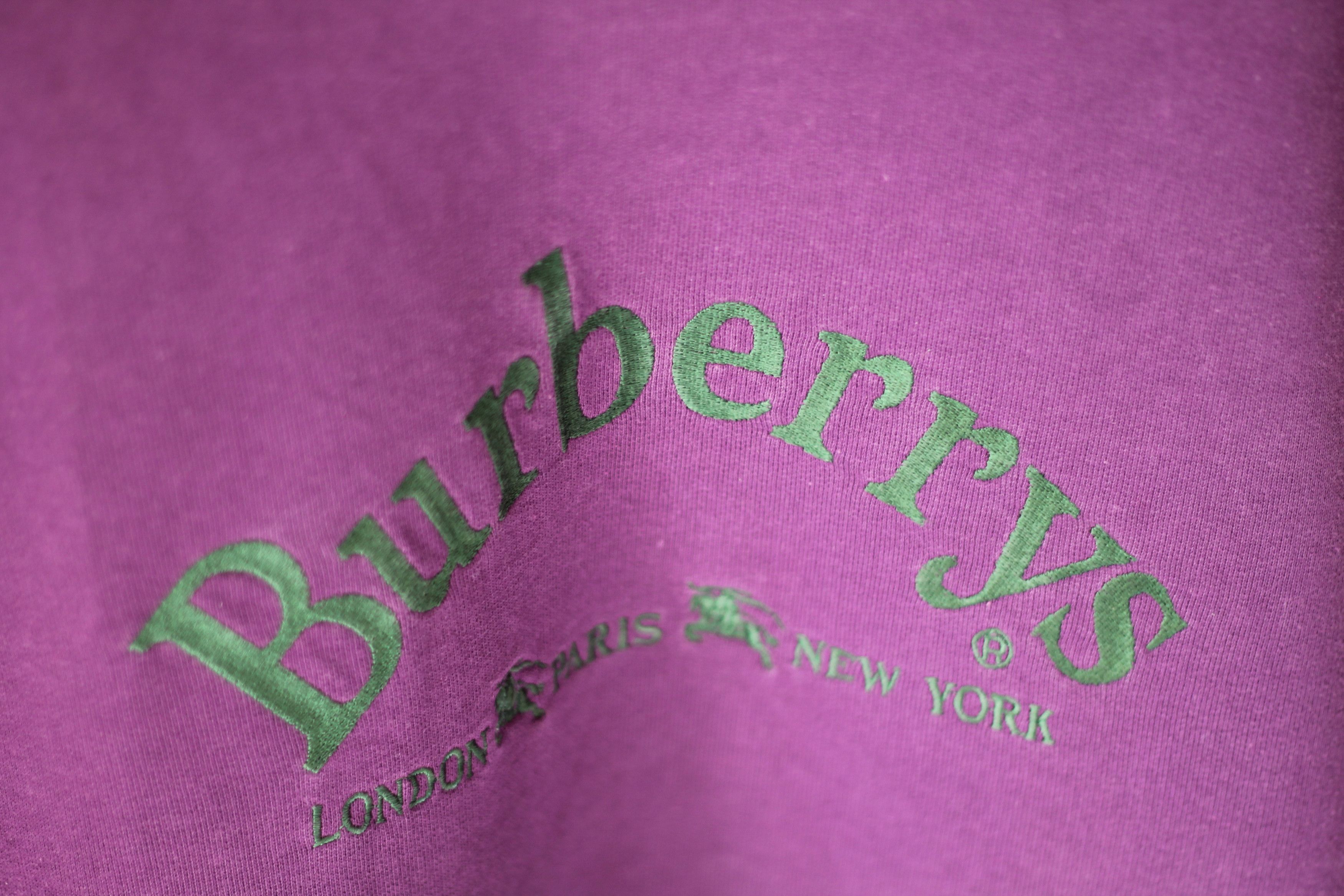 Burberry Rare vintage Burberrys Burberry big logo sweatshirt sweater Size US S / EU 44-46 / 1 - 3 Thumbnail